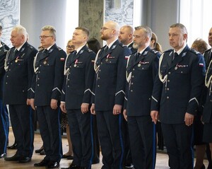 Wielkanocne spotkanie pomorskich policjantów. Wspólnota, tradycja i wyjątkowi goście w KWP w Gdańsku