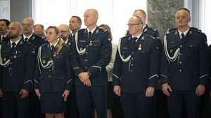 Wielkanocne spotkanie pomorskich policjantów. Wspólnota, tradycja i wyjątkowi goście w KWP w Gdańsku