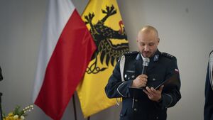 Wielkanocne spotkanie pomorskich policjantów. Wspólnota, tradycja i wyjątkowi goście w KWP w Gdańsku
