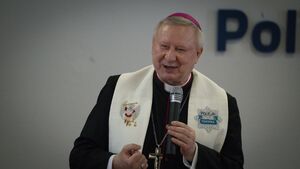 Wielkanocne spotkanie pomorskich policjantów. Wspólnota, tradycja i wyjątkowi goście w KWP w Gdańsku