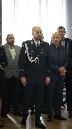 Powołania na stanowiska I Zastępcy oraz Zastępcy Komendanta Wojewódzkiego Policji w Gdańsku- uroczysta zbiórka kadry kierowniczej