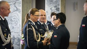 Powołania na stanowiska I Zastępcy oraz Zastępcy Komendanta Wojewódzkiego Policji w Gdańsku- uroczysta zbiórka kadry kierowniczej
