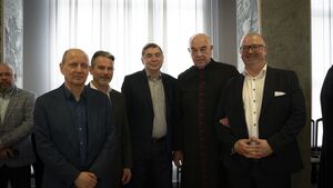 Powołania na stanowiska I Zastępcy oraz Zastępcy Komendanta Wojewódzkiego Policji w Gdańsku- uroczysta zbiórka kadry kierowniczej