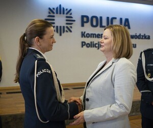 Powołania na stanowiska I Zastępcy oraz Zastępcy Komendanta Wojewódzkiego Policji w Gdańsku- uroczysta zbiórka kadry kierowniczej