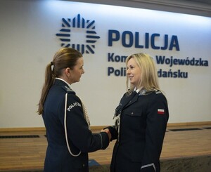 Powołania na stanowiska I Zastępcy oraz Zastępcy Komendanta Wojewódzkiego Policji w Gdańsku- uroczysta zbiórka kadry kierowniczej