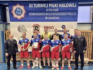 Policyjny turniej piłkarski w Tczewie. Sport, rywalizacja i pomoc w jednym