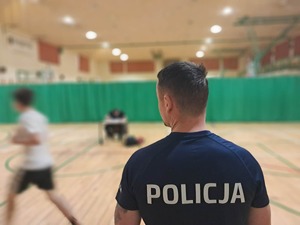 Pierwszy egzamin sprawnościowy na policjanta w Kościerzynie