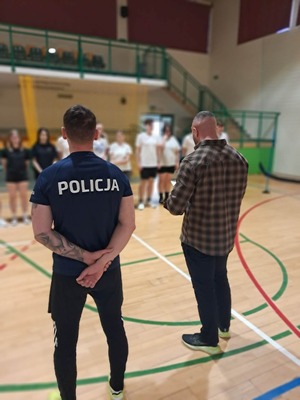 Pierwszy egzamin sprawnościowy na policjanta w Kościerzynie