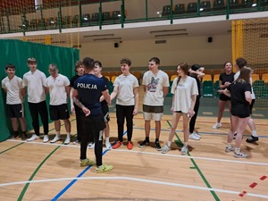 Pierwszy egzamin sprawnościowy na policjanta w Kościerzynie