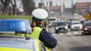 Pomorscy policjanci przeprowadzili działania pn. „Kaskadowy pomiar prędkości”