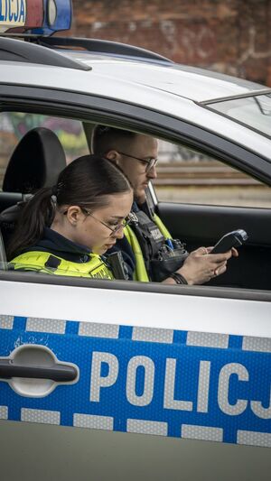 Pomorscy policjanci przeprowadzili działania pn. „Kaskadowy pomiar prędkości”