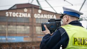 Pomorscy policjanci przeprowadzili działania pn. „Kaskadowy pomiar prędkości”