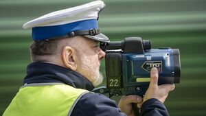 Pomorscy policjanci przeprowadzili działania pn. „Kaskadowy pomiar prędkości”