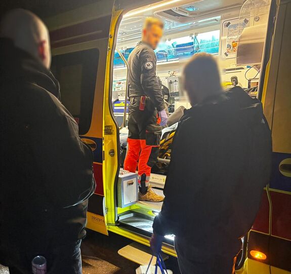 Policjanci uratowali 50-latka