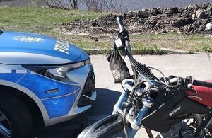 Policyjny pościg za 32-latkiem, który kierował motocyklem pod wpływem alkoholu i bez uprawnień