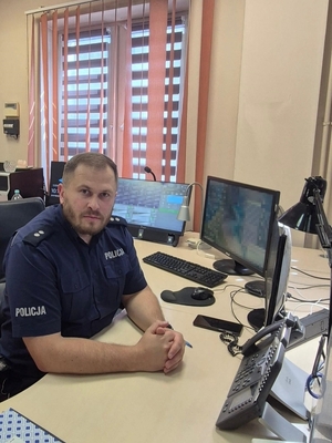 Policjant zapobiegł próbie oszustwa metodą na „lekarza”.