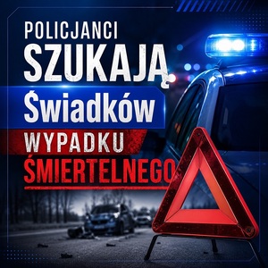 Apel do świadków śmiertelnego wypadku w Narkowach.