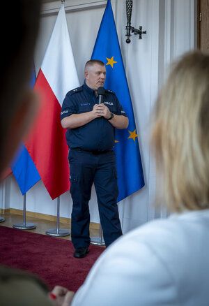 Zdjęcie przedstawia uczestników konferencji.