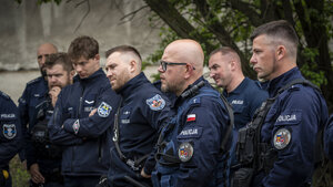 Grupowe doskonalenie sprawności użytkowej psów służbowych województwa pomorskiego.