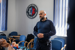 Szkolenie policjantów z zakresu recertyfikacji kwalifikowanej pierwszej pomocy