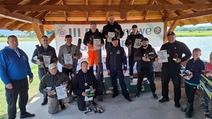 Policjant z pasją – mł. asp. Oskar Czarnowski najlepszy wśród mundurowych wędkarzy