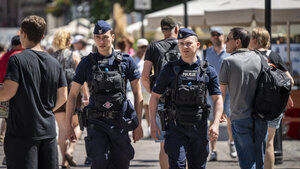 Policjanci zabezpieczali Konferencję na rzecz Odbudowy Ukrainy
