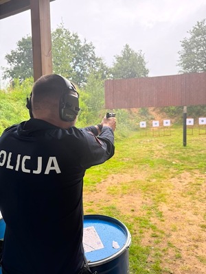 Zawody Strzeleckie o Puchar Komendanta Miejskiego w Słupsku.