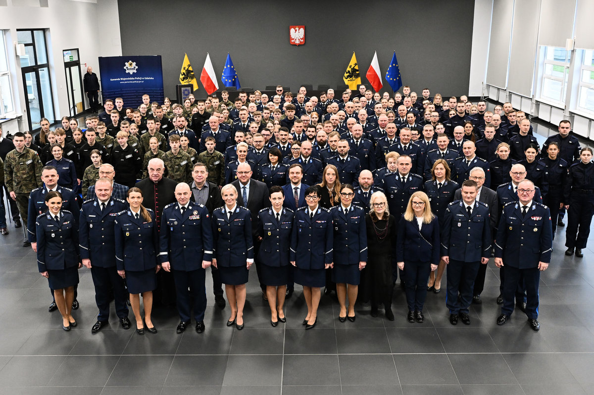Uroczyste otwarcie Ośrodka Szkolenia Policji w Gdańsku