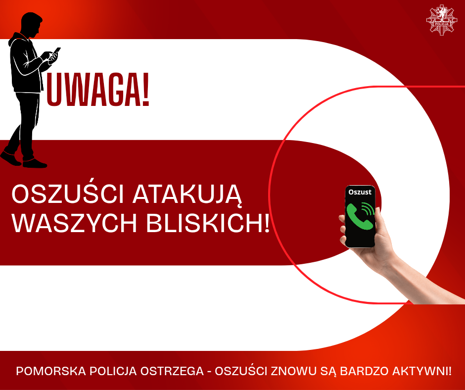 Ostrzeżenie przed oszustami podszywającymi się pod bliskich
